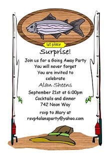 Fishing Party Invitation