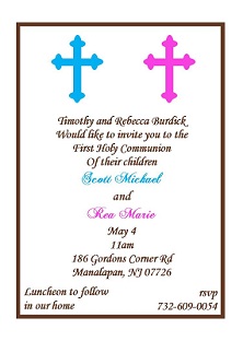 First Communion Party Invitations New Designs For 2019
