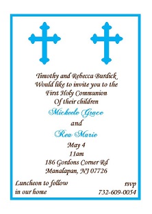 First Communion Party Invitations New Designs For 2019