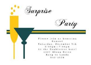cocktail party invite