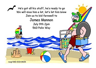 Going Away Party Invitations