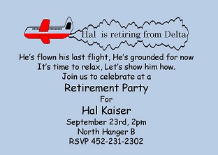 retirement party invitations custom designed new for winter 2018