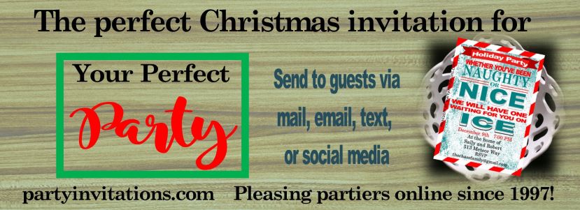 Christmas Party Initations slide 2