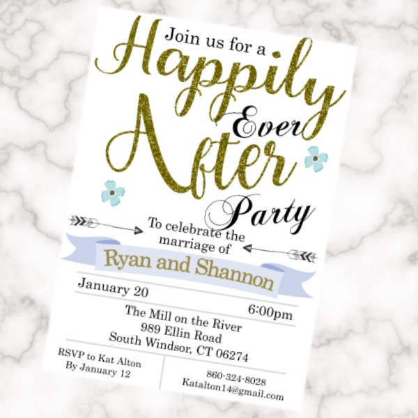 Eloping and Reception Only Invitations