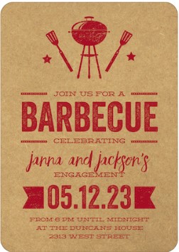 I DO BBQ Party Invitations