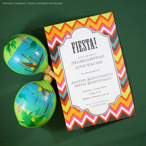 Fiesta Invitations