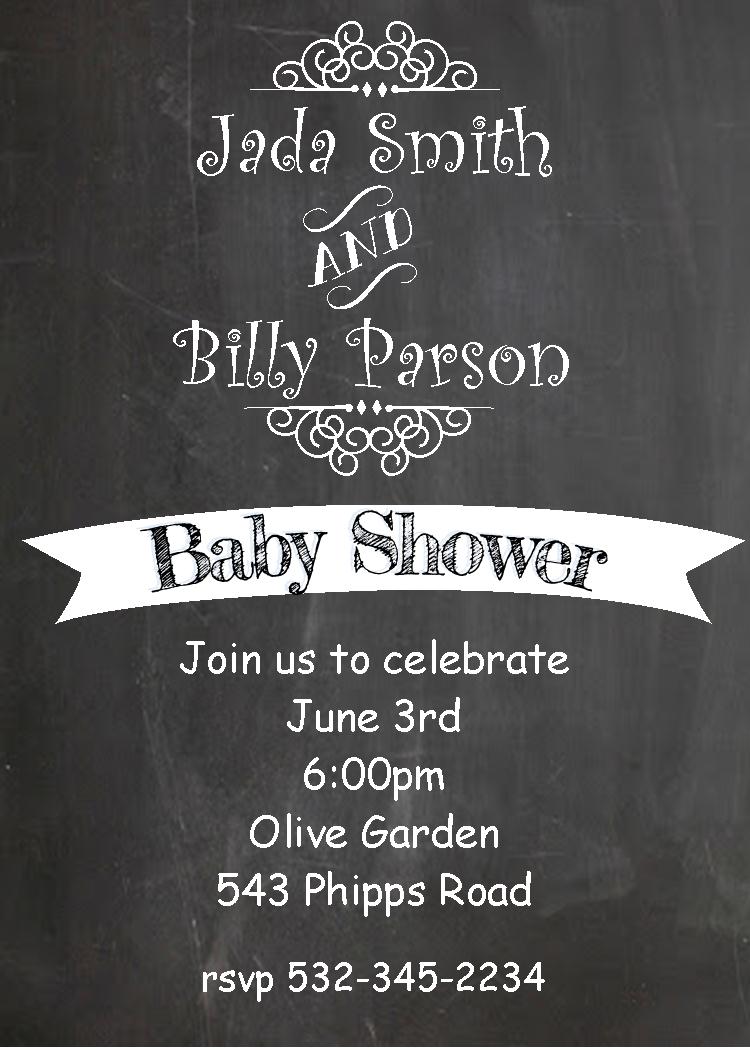 Baby Boy Shower Invitationsimage