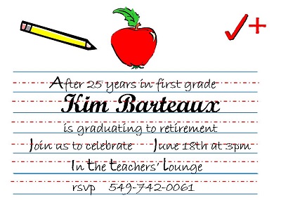 retirement party invitations custom designed new for winter 2018