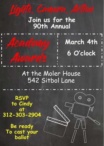academy awards party invitations and oscar invitations new