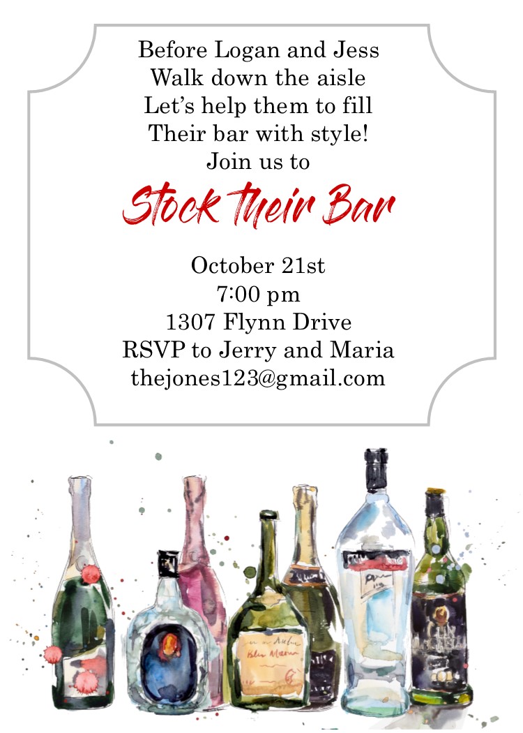 Cocktail Party Invitations