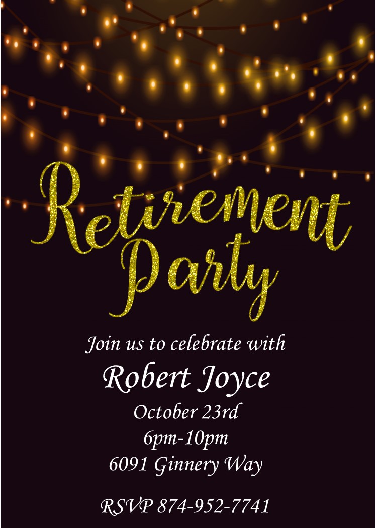 100 Retirement Party Invitations Guests Cant Resist Responding