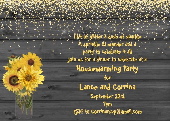 Home Sweet Home Housewarming Party Invitations