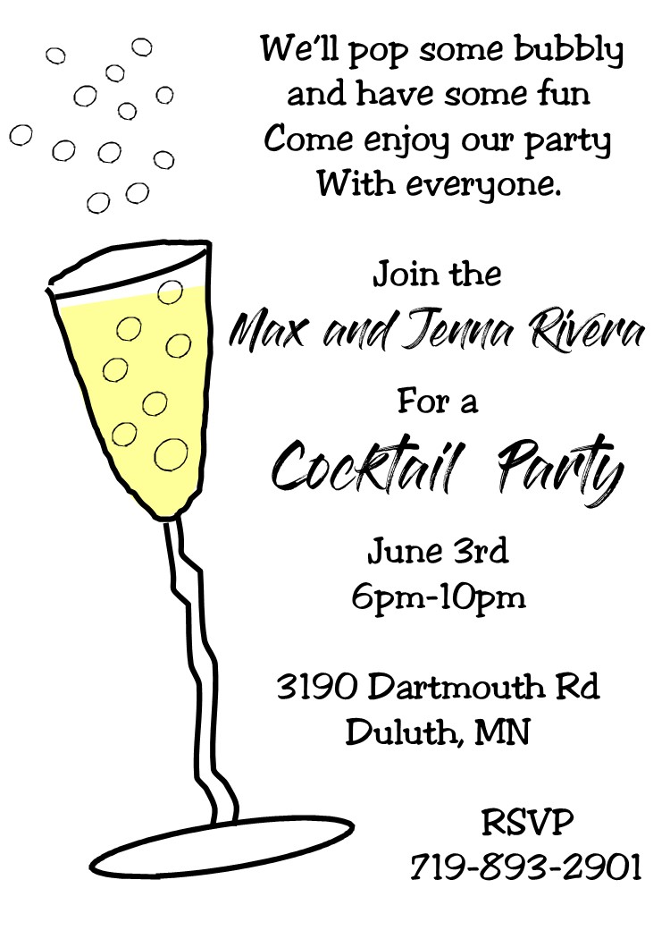 cocktail Party Invitations