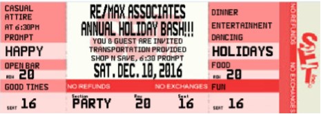 Celebrate The Holidays Ticket