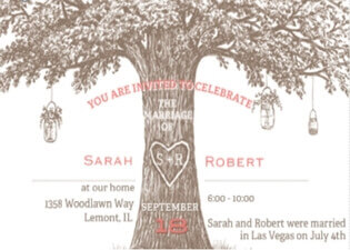 Elopement Party Invitations Reception Only Eloping After The Wedding Party Invitations Las Vegas Le