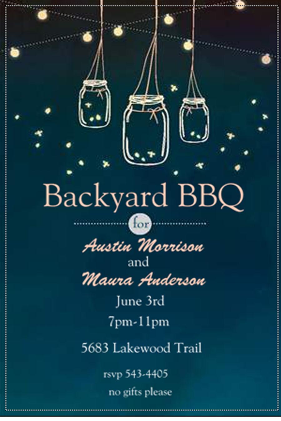 Tropical, Garden and BBQ Bridal Shower invitations NEW Tropical, Garden and BBQ Bridal Shower invitations NEW
